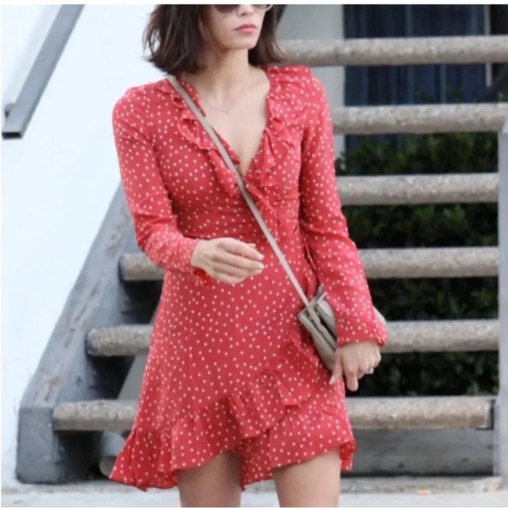 Realisation Par Alexandra Wrap Dress L - Picture 6 of 9